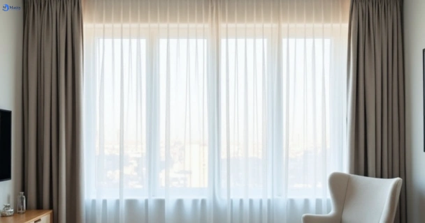 Restored vibrant drapes in archerfield QLD after Matty Curtain Cleaning